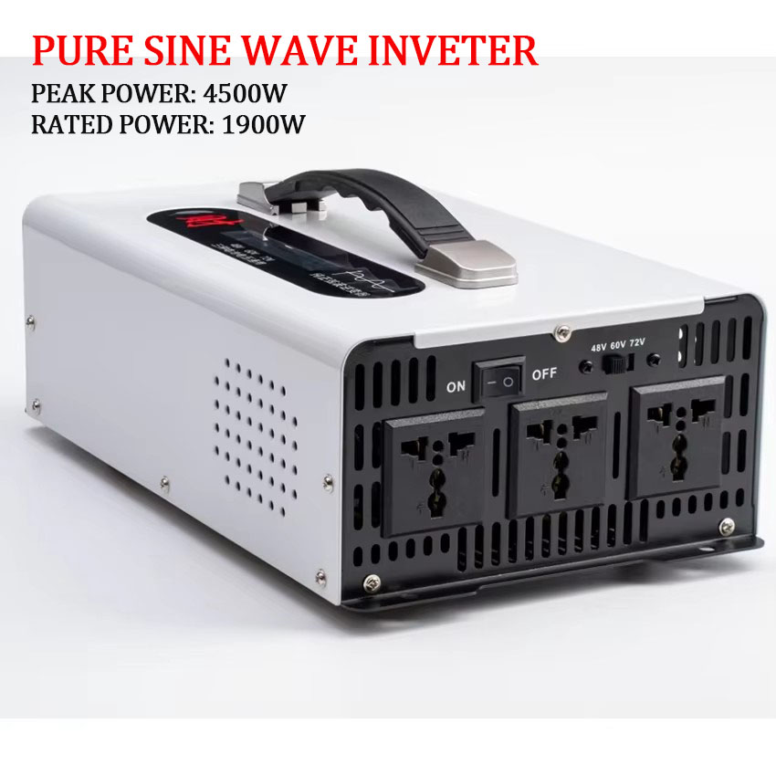 Pure Sine Wave Inverter 5000W 48V 220V - เครื่องแปลงไฟ 5000W-8000W อินเวอร์เตอร์คลื่นไซน์บริสุทธิ์ DC 12V/24V/48V/60V/72V เป็น