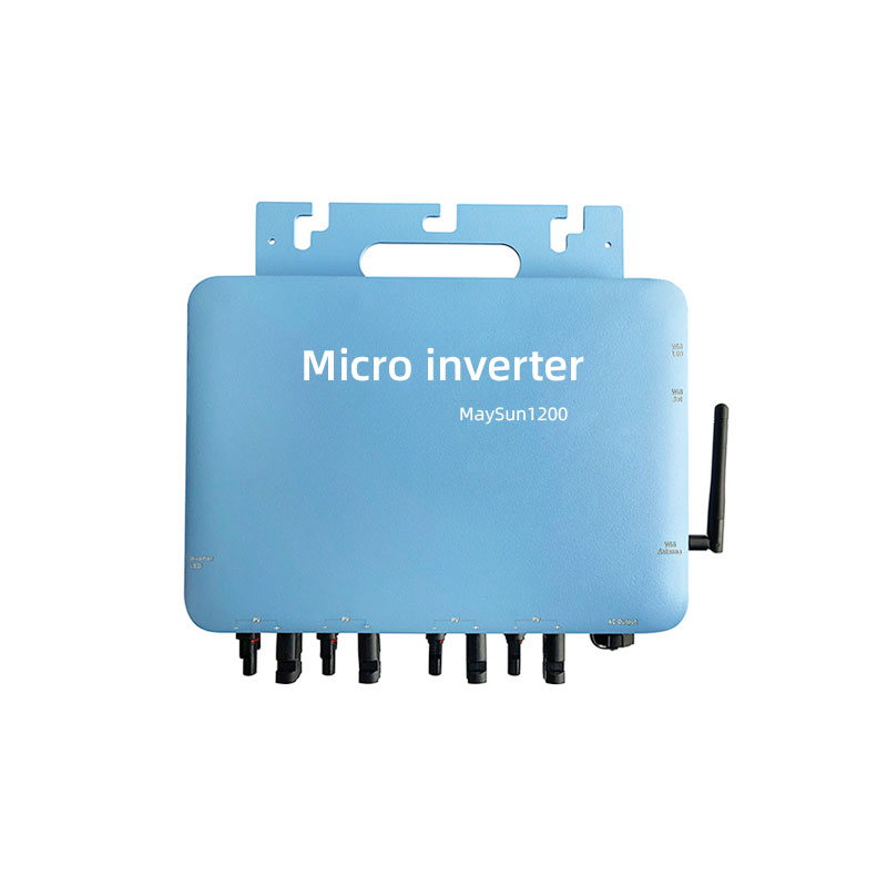 Micro Inverter 1400W Solar Grid Tie - อินเวอร์เตอร์ไมโครโซลาร์ IP65 รองรับแรงดันไฟฟ้าเข้า 22-60VDC แรงดันไฟฟ้าออก 120V