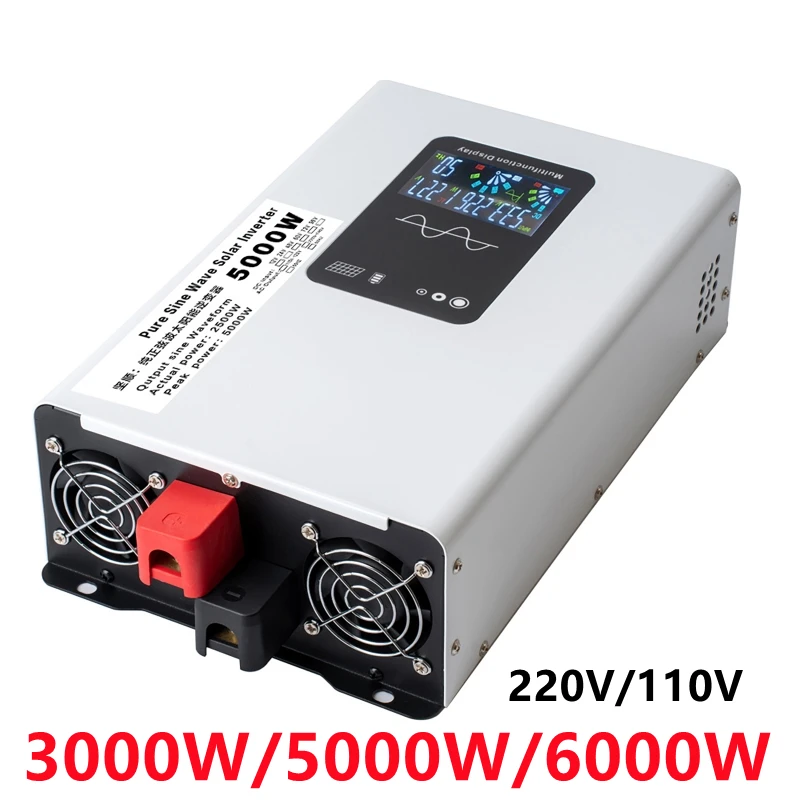 Pure Sine Wave Inverter 5000W 48V 220V - อินเวอร์เตอร์ PURE Sine WAVE 3000W 5000W