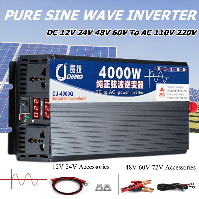 Inverter Pure Sine Wave 60Hz 120V 3000W - 4000 W/5000 W/5500 W/3000 W Pure