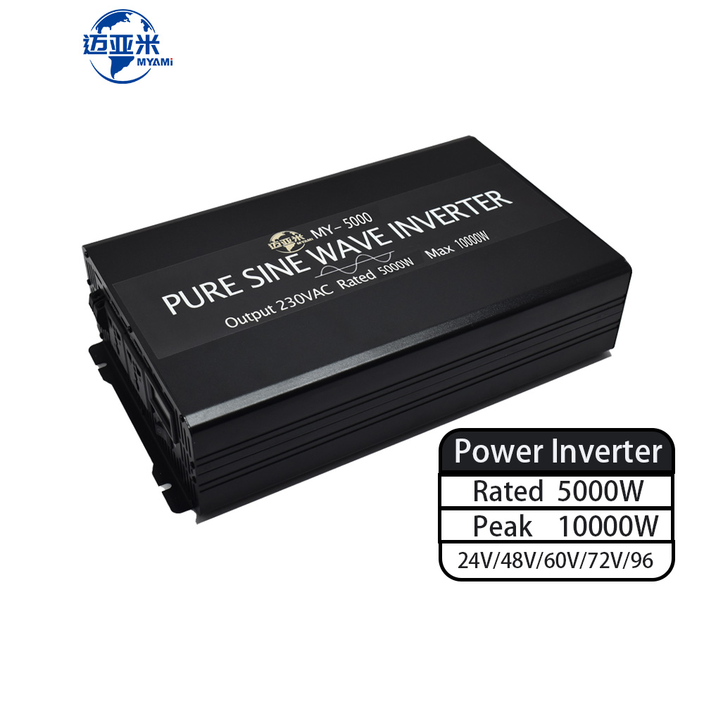 Pure Sine Wave Inverter 5000W 48V 220V - Myami อินเวอร์เตอร์เพียวไซน์เวฟอินเวอร์เตอร์24V 48V 60V 72V 96V