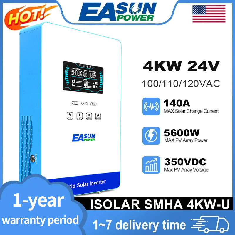Grid Tie Inverter Limiter 2000W - EASUN POWER อินเวอร์เตอร์ไฮบริดแบบออฟกริด 4000W 110V 5600W