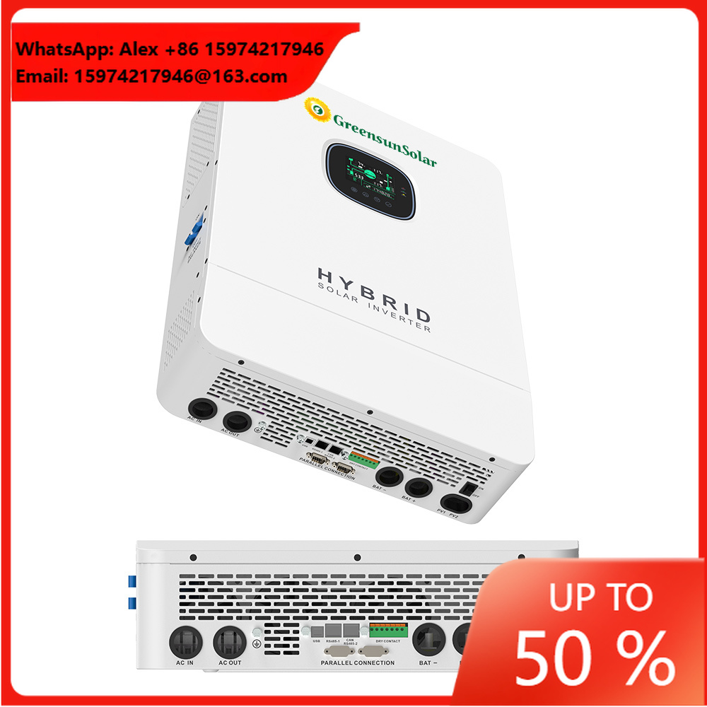 Hybrid Solar Inverter 5.5Kw Mppt 48V - อินเวอร์เตอร์ไฮบริดพลังงานแสงอาทิตย์ MPPT รุ่น US 120/240V อินเวอร์เตอร์พลังงานแสงอาทิตย์ไฮบริด