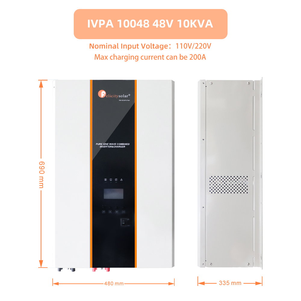 อินเวอร์เตอร์พลังงานแสงอาทิตย์ - Split Phase Inverter 10Kw 110V 220V บทวิจารณ์และราคา