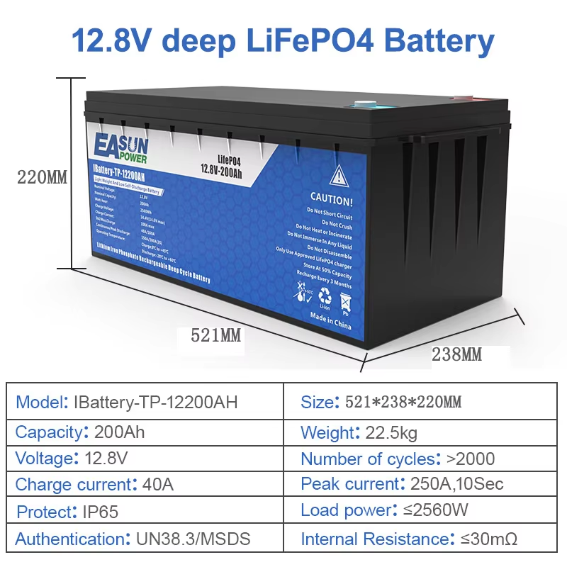 แบตเตอรี่ EASUN Power LiFePO4  - Grid Tie Inverter Limiter 2000W บทวิจารณ์และราคา
