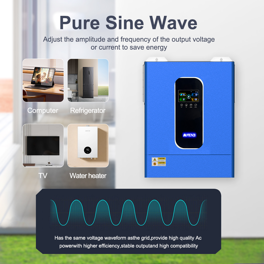 ANENJI 11KW 48V HYBRID SOLAR I - Hybrid Solar Inverter 5.5Kw Mppt 48V บทวิจารณ์และราคา