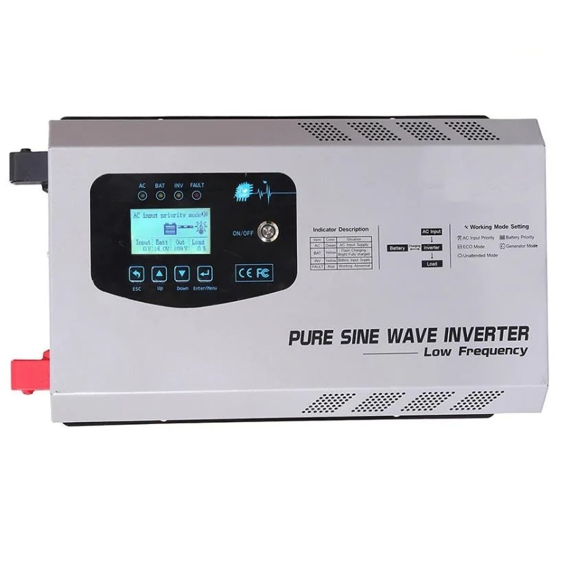 อินเวอร์เตอร์พลังงานแสงอาทิตย์ - Off Grid Solar Inverter 48V 6000W บทวิจารณ์และราคา