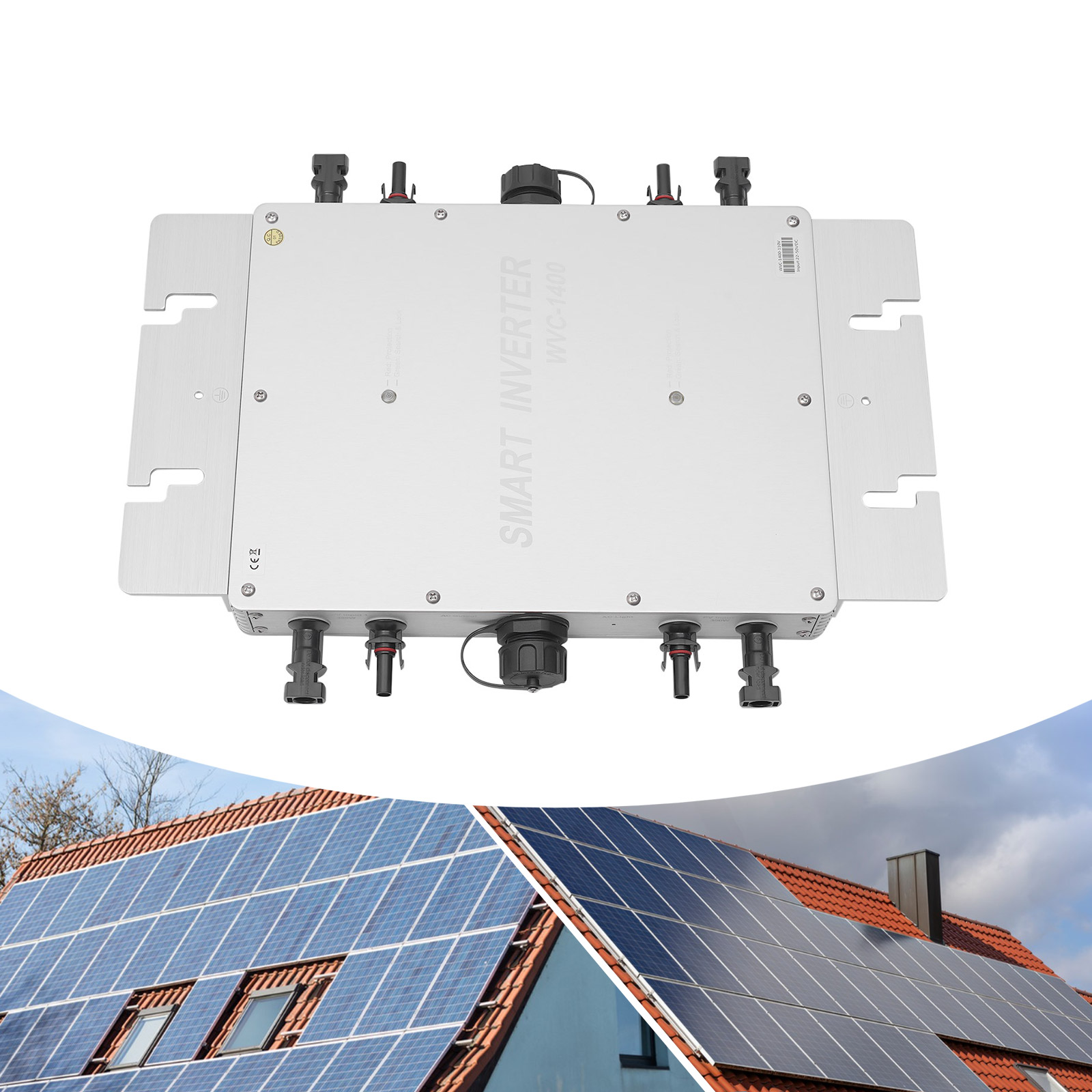 ไมโครอินเวอร์เตอร์พลังงานแสงอา - Micro Inverter 1400W Solar Grid Tie บทวิจารณ์และราคา