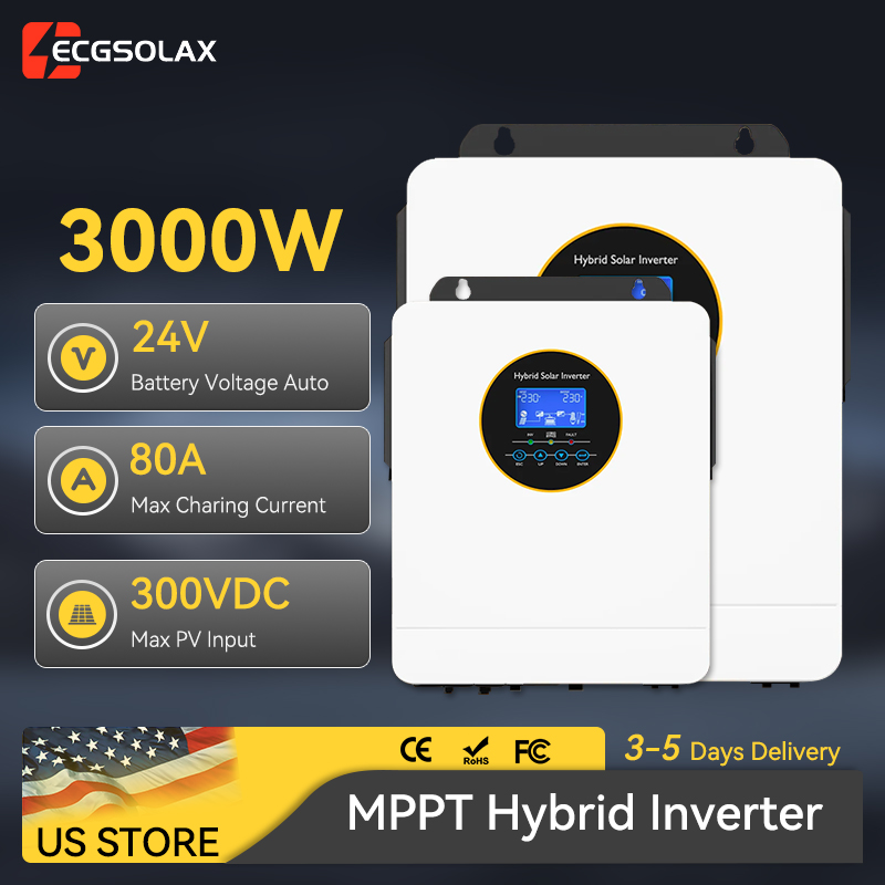 อินเวอร์เตอร์พลังงานแสงอาทิตย์ - Inverter Pure Sine Wave 60Hz 120V 3000W บทวิจารณ์และราคา