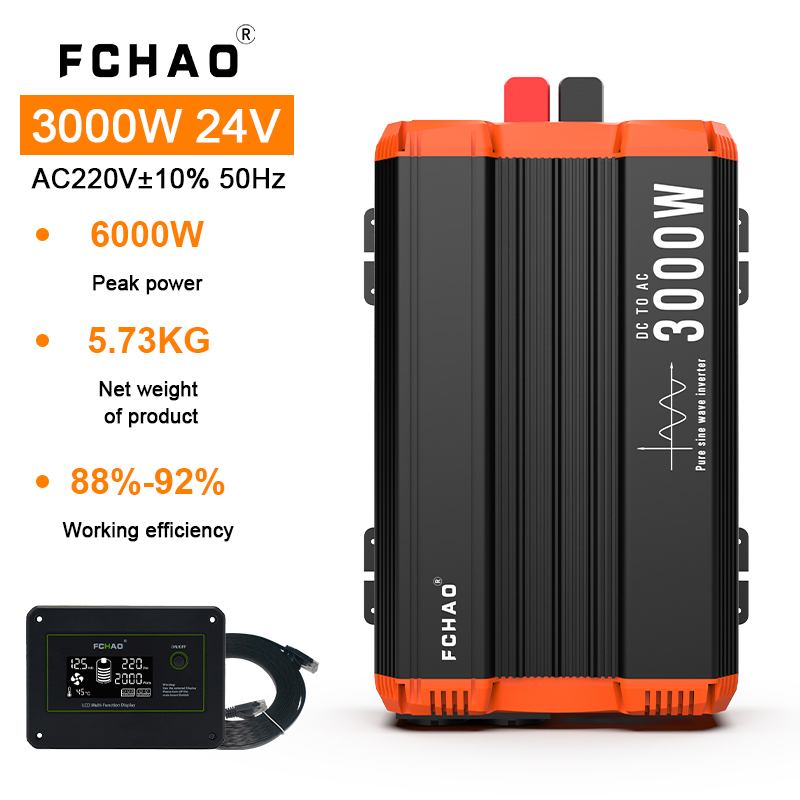 อินเวอร์เตอร์ Pure Sine Wave แ - Off Grid Solar Inverter 48V 6000W บทวิจารณ์และราคา