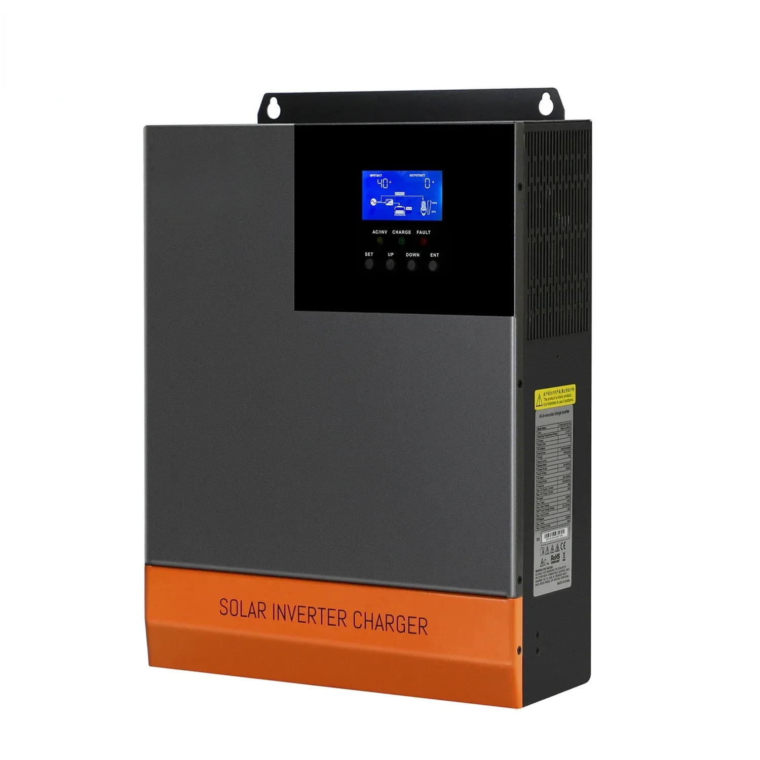 อินเวอร์เตอร์ไฮบริดพลังงานแสงอ - Hybrid Solar Inverter 5.5Kw Mppt 48V บทวิจารณ์และราคา
