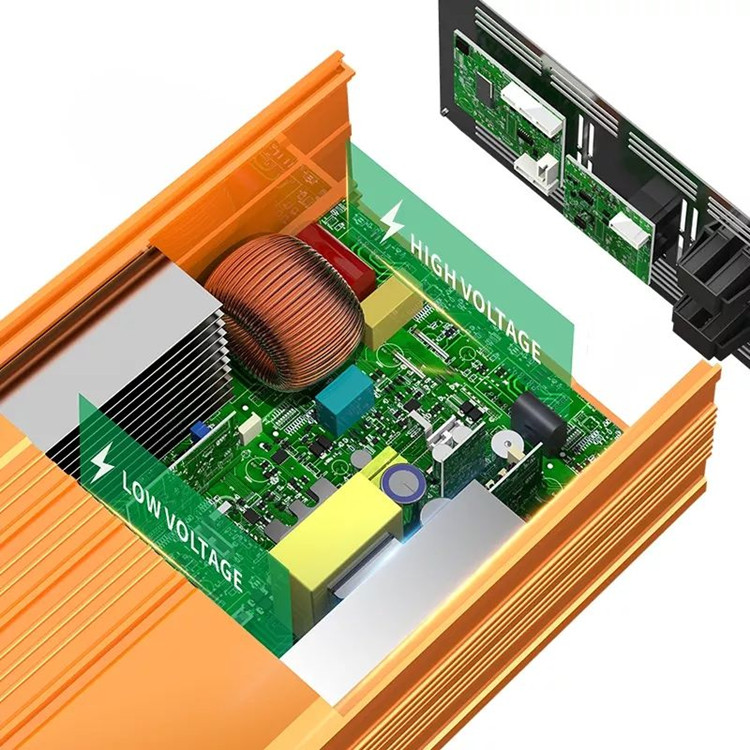 อินเวอร์เตอร์พลังงานแสงอาทิตย์ - Pure Sine Wave Inverter 5000W 48V 220V บทวิจารณ์และราคา