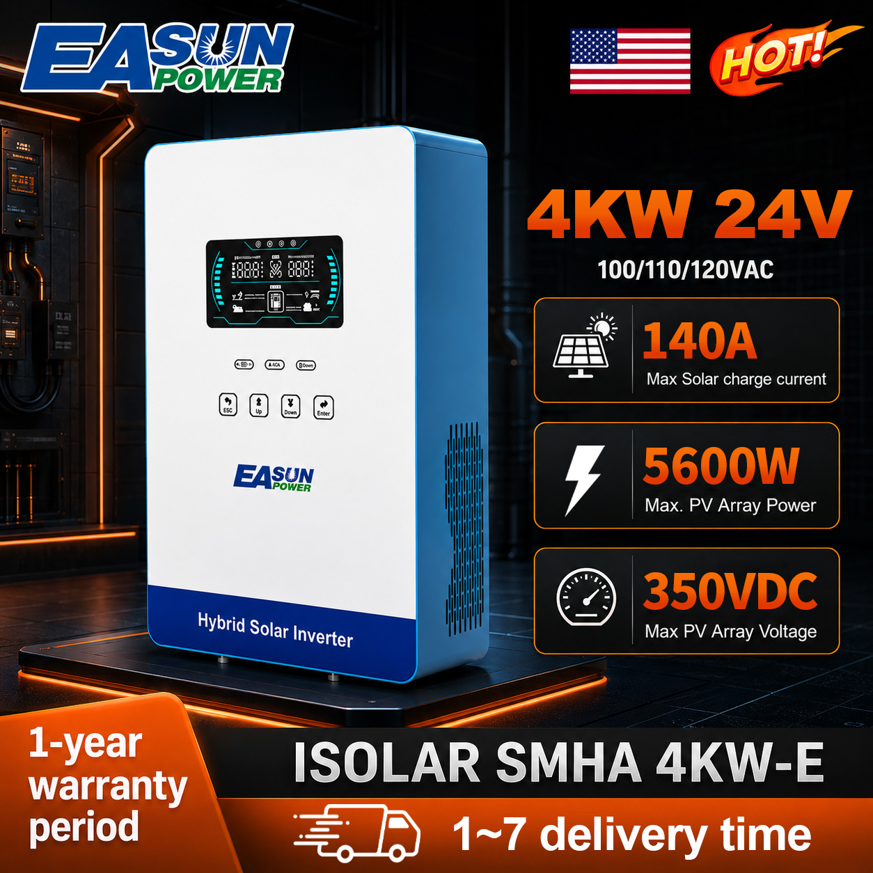 อินเวอร์เตอร์พลังงานแสงอาทิตย์ - Grid Tie Inverter Limiter 2000W บทวิจารณ์และราคา