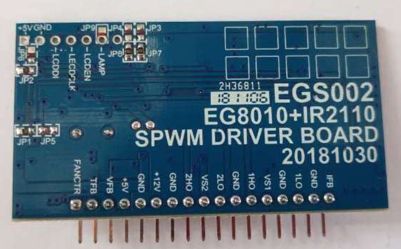 บอร์ดไดรเวอร์อินเวอร์เตอร์คลื่ - Egs002 Pure Sine Wave Inverter Driver Board บทวิจารณ์และราคา