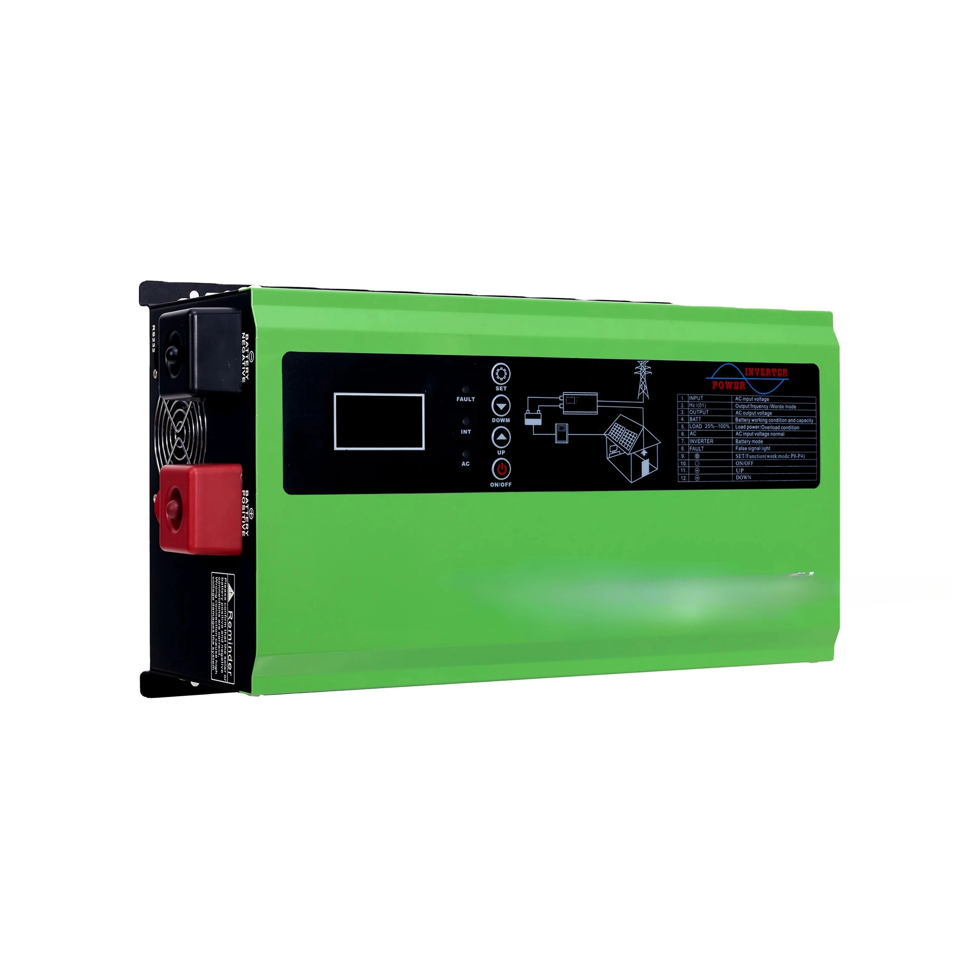 อินเวอร์เตอร์และคอนเวอร์เตอร์พ - Off Grid Solar Inverter 48V 6000W บทวิจารณ์และราคา